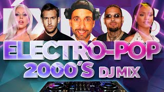 MIX ELECTRO POP 2000s JENNIFER LÓPEZ LADY GAGA USHER CHRIS BROWN RIHANA CALVIN HARRIS [upl. by Ecidnak]