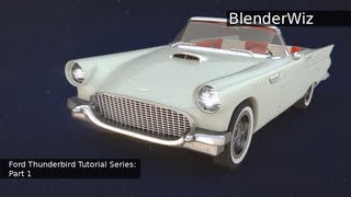 1957 Ford Thunderbird Tutorial Part 1 [upl. by Ahtaela543]