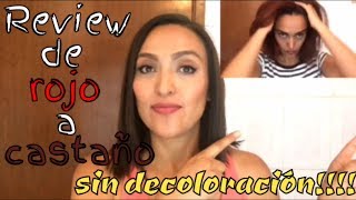 Mi cabello de negro a rojo Loreal Majicontrast  Mi experiencia productos tips [upl. by Kapoor743]