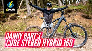 Danny Harts Cube Stereo Hybrid 160 SLT  EMBN Pro Bike Check 2021 [upl. by Dyan375]