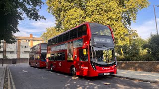 FULL ROUTE VISUAL  SLN Bus Route 474 Canning Town  Hermit Road  Manor Park 11045 YY18 TGJ [upl. by Sualkin]