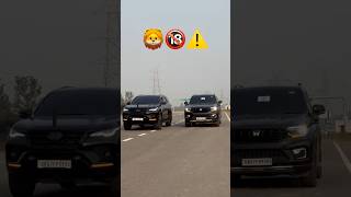 Black😳Horse🐎 automobile yttrendingshorts ytviral ytshortsindia ytshots yt scorpio fortuner [upl. by Boonie]