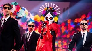 Skelettet sings quotVälkommen Återquot by Hanna Ferm  The Masked Singer Sverige Säsong 4 avsnitt 7 [upl. by Justine998]