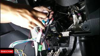 install car alarm toyota hiace [upl. by Ayerf47]