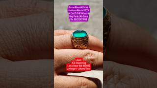 Bacan Material Coklat Jaminana Natural 100  Dim 155x95x6 est Ring Perak Ukir Garut [upl. by Snow]