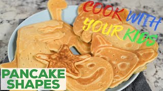 Pantry Meals Kid friendly Smokeless Grill Pancake Shapes [upl. by Eidassac876]