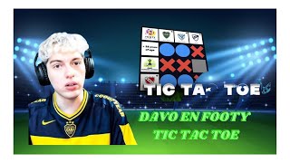 DAVO OTRA VEZ ¿PERDIENDO O GANANDO EN FOOTY TIC TAC TOE VS EL BOT [upl. by Nylisoj812]