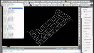 SCAD DAO Spatial Arpentage avec AutoCAD Map Lotissement [upl. by Westfall]