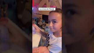 Cross de l’école pour Lilo shortvideo humour mereetfille [upl. by Waldman]