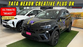 2024 Tata Nexon Dark Edition ❤️ Detailed Walkaround  Nexon Creative Plus  nitin ghule [upl. by Leblanc]