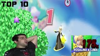 Top 10 Intense MatchesMoments Smash 4 [upl. by Adnilahs]