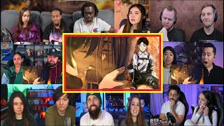 Attack on Titan Final Season  Final Episode Reaction Mashup [upl. by Aissila215]