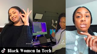 Advice From Black Women In TECH  Black Girl TikTok [upl. by Selin]