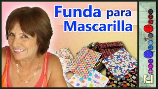 Funda de Mascarilla Fácil Tutorial [upl. by Bianchi196]