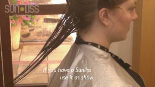 How to apply Sunliss keratin hair straightening treatment  Part 3 of 5 [upl. by Isoj]