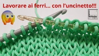 LAVORARE AI FERRI CON LUNCINETTO  TUTORIAL DAL VIVO [upl. by Fessuoy]