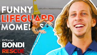 FUNNIEST Lifeguard Moments of Bondi Rescue Season 13 [upl. by Phillida250]