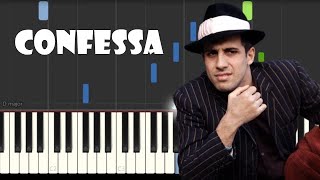 Adriano Celentano  Confessa  Piano Tutorial by Easy Piano [upl. by Anawot861]