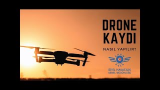 DRONE KAYDI NASIL YAPILIR DETAYLI ANLATIM [upl. by Shelah]