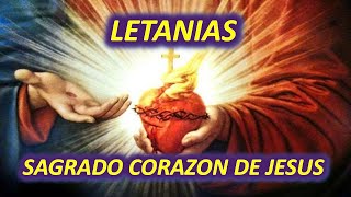 Letanías OFICIALES al Sagrado Corazón de Jesús [upl. by Engud]