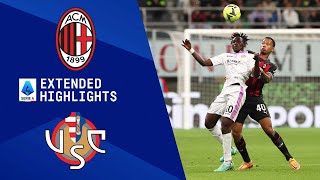 AC Milan vs Cremonese  Extended Highlights  Serie A  CBS Sports Golazo [upl. by Sharl]