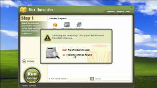 How to uninstall SilverLight completely with Max Uninstaller [upl. by Apollus]