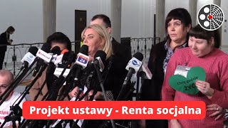 Koalicja Obywatelska Renta socjalna  składamy projekt do laski marszałkowskiej [upl. by Bohi]