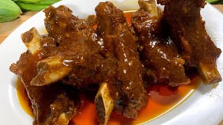 GAWIN MO ITO SA PORK RIBS MO  Super Yummy Baby Back Ribs in Barbecue Sauce [upl. by Llennoc]