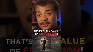 The Value Of Education w Neil deGrasse Tyson maths podcast science shorts neil education [upl. by Chemesh]