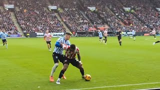 Sheffield united v Sheffield Wednesday Tyrese Campbell skins Josh Windass 💪🏻 [upl. by Granese499]