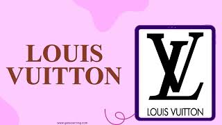 How to Say Louis Vuitton In British English [upl. by Chatav]