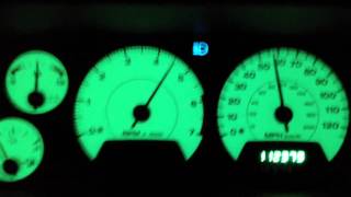 Jeep Grand Cherokee wj 47 060 acceleration [upl. by Broek]