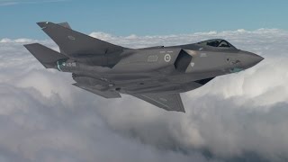 First flight for Australias F35A Joint Strike Fighter [upl. by Annayr]