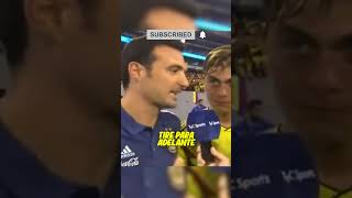 Scaloni y una hermosa entrevista con Paulo Dybala [upl. by Zahc]