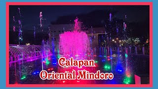 Plaza del Governador  Dancing Fountain  Calapan Oriental Mindoro PHILIPPINES 🇵🇭 [upl. by Ezri]