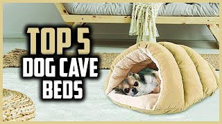 ✅ Top 5 Best Dog Cave Beds of 2024 [upl. by Lower]