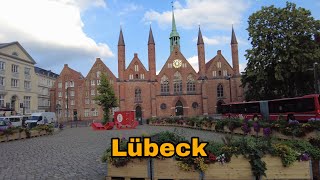 Lübeck Stadt  Königin der Hanse  2021 4K Video  Germany [upl. by Adniroc363]