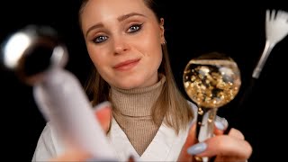 ASMR  Aesthetician does your SKIN ANALYSIS and skincare face inspection [upl. by Tarsuss]