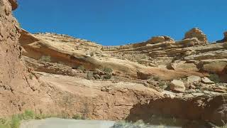 Moki Dugway Utah Hwy 261 North of Mexican Hat Utah [upl. by Eimmij]