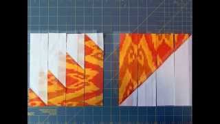 Delectable Mountain Quilt Block Layout [upl. by Wachtel820]