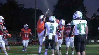 HSFB Week 5 Mogadore Wildcats at Ellet Orangemen [upl. by Adnoyek]