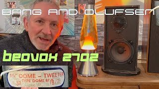 What does small speaker with big tweeter sound like Beovox 2702 [upl. by Ayoj577]