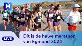 TERUGKIJKEN kijk mee met de halve marathon van Egmond [upl. by Hanleigh622]