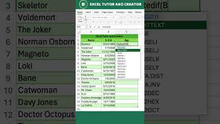 Datedif formula in Excel [upl. by Olaf]