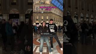 CARLA FAMULARI INSEGNA I TREND A GIOVANNI BELLUCCI A MILANO tiktok webboh neiperte couple perte [upl. by Butte]