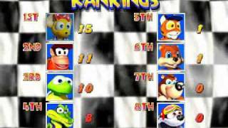 Diddy Kong Racing Walkthrough Dino Domain  Trophy Race [upl. by Aileon]