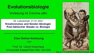 Kreationismus und GenderIdeologie Postfaktischer Glaube vs Biologie [upl. by Moclam665]