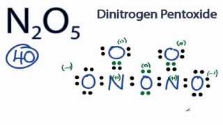 N2O5 Lewis Structure How to Draw the Lewis Structure for N2O5 [upl. by Ollehcram]