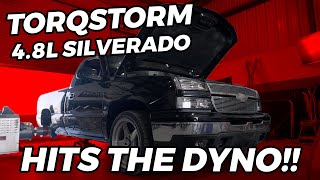 TorqStorm Supercharged Silverado Hits the Dyno [upl. by Aytak363]