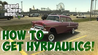 GTA 5 Online  quotHYDRAULICS ON CARSquot How to Get Hydraulic Cars Online GTA 5 Online Mods [upl. by Trimmer]